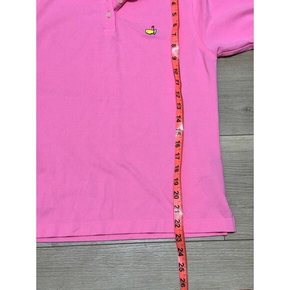 Womens Masters Collection Augusta National 100% Pima Cotton Pink Polo Size Small - Picture 5 of 5